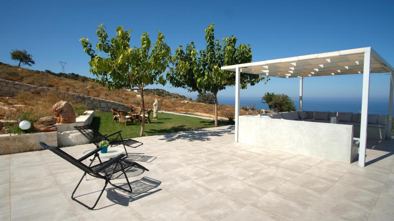 Eva Villas West With Infinity Pool & And Panoramic Sea View Gerani Chanion Exterior foto