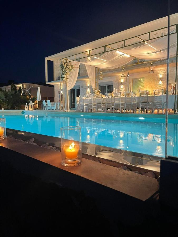 Eva Villas West With Infinity Pool & And Panoramic Sea View Gerani Chanion Exterior foto