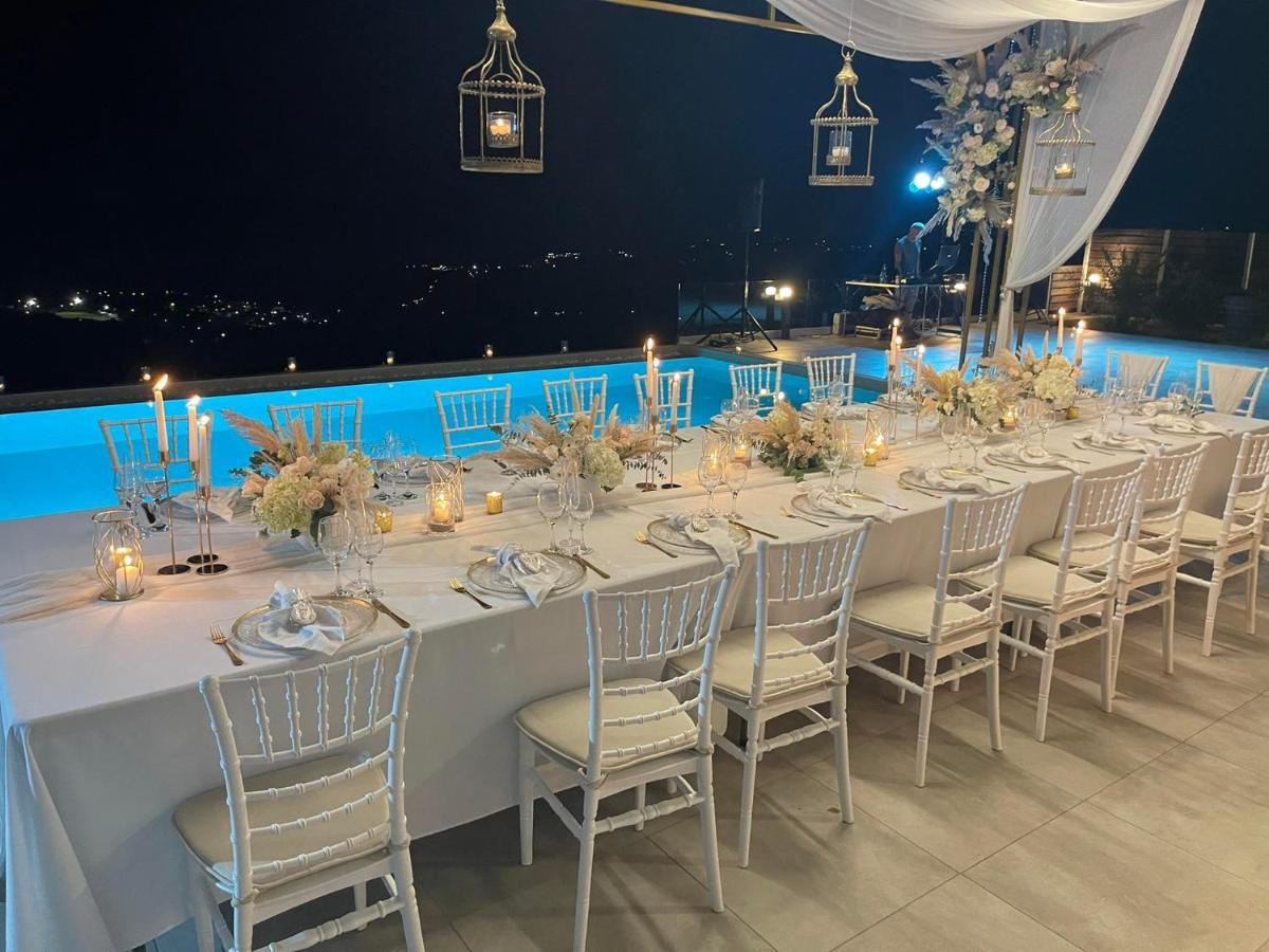 Eva Villas West With Infinity Pool & And Panoramic Sea View Gerani Chanion Exterior foto