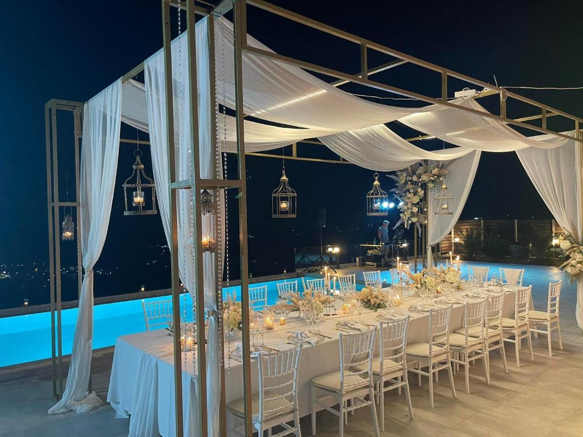 Eva Villas West With Infinity Pool & And Panoramic Sea View Gerani Chanion Exterior foto