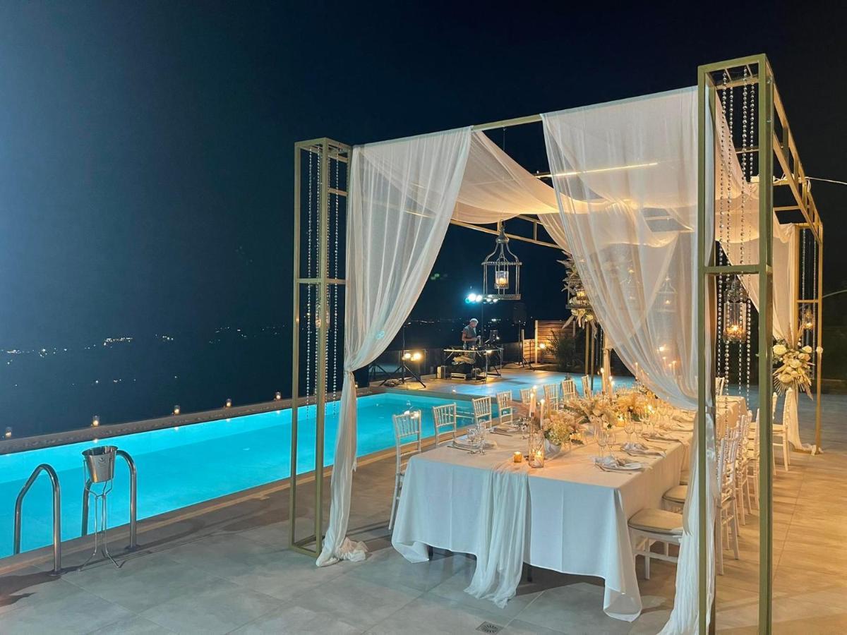 Eva Villas West With Infinity Pool & And Panoramic Sea View Gerani Chanion Exterior foto